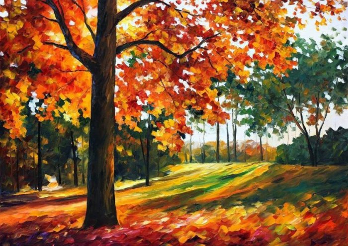Autumn Art Framed Print