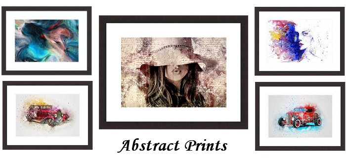 Abstract Framed Prints