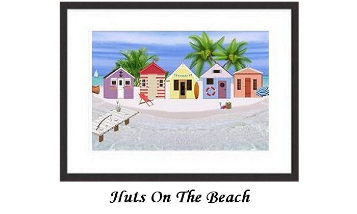 Huts On The Beach