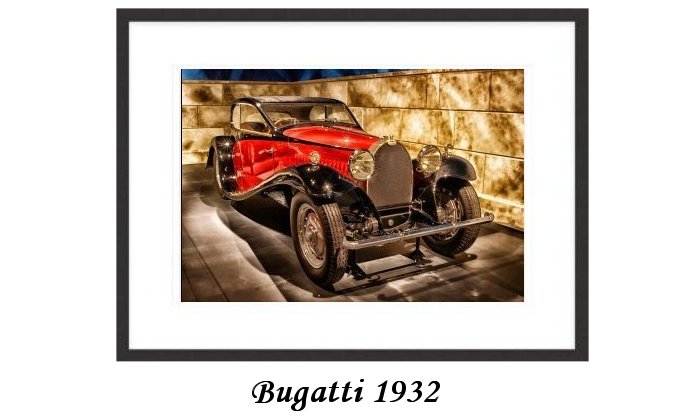Bugatti 1932 Framed Print