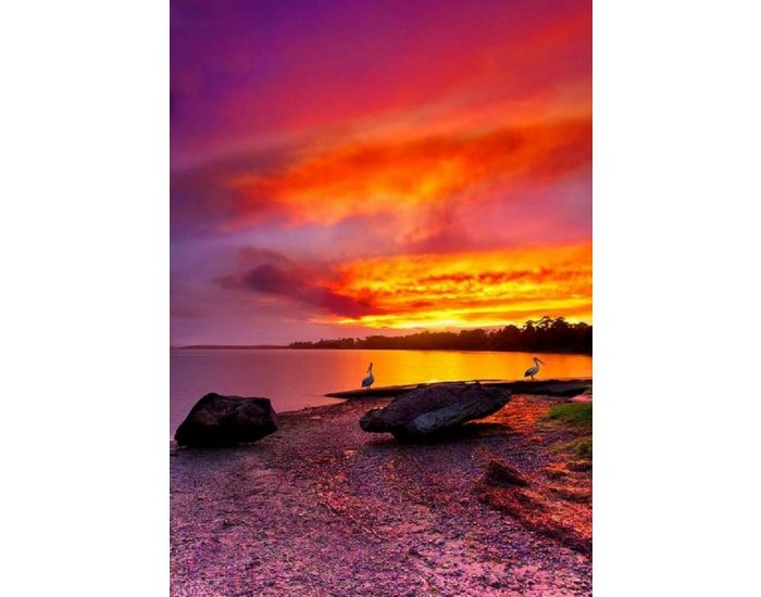 Shoalhaven River Sunset, New South Wales, Australia