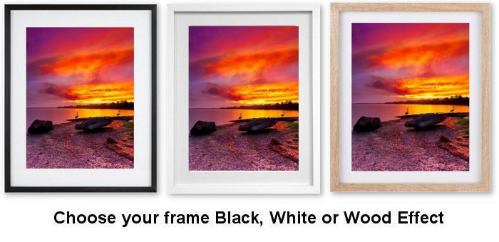 Sunset Shoalhaven River Australia Framed Print