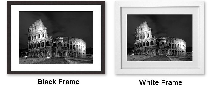 Colloseum At Night Framed Print