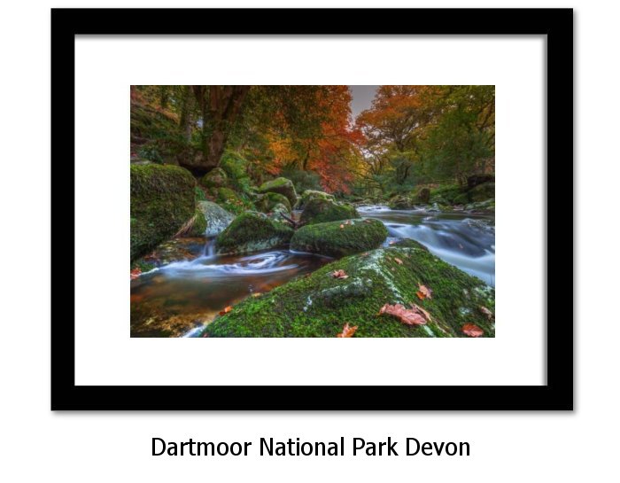 Dartmoor National Park Framed Print