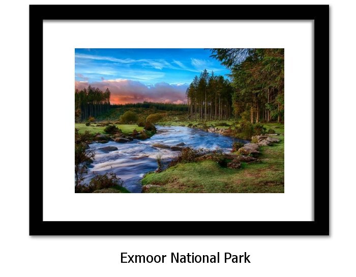 Exmoor National Park Framed Print