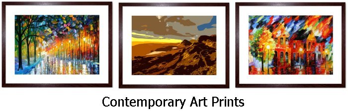 Contemporary Art Framed Prints