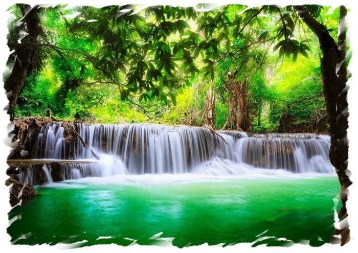 Waterfall Art