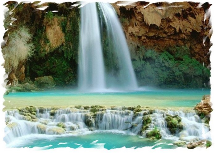 Waterfall Art