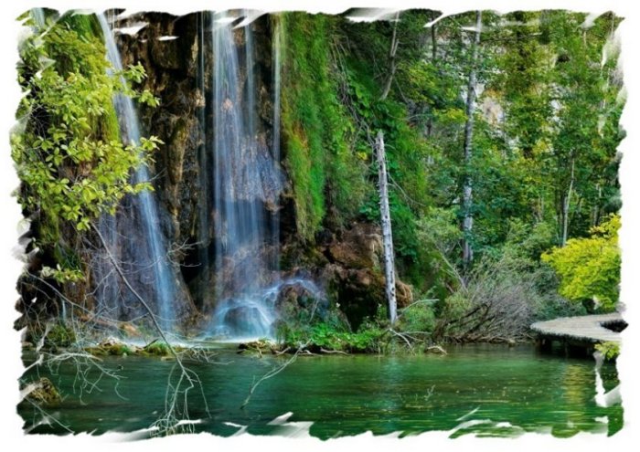 Waterfall Art