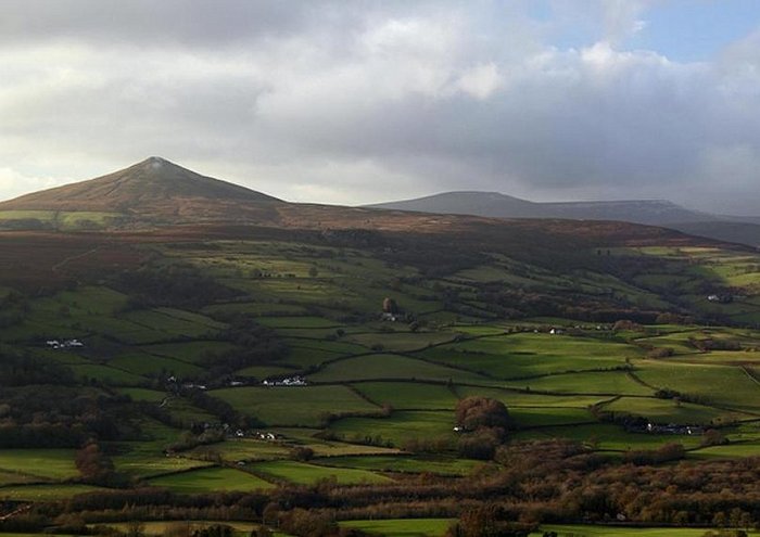 Sugar Loaf Mountain Brecon Beacons National Park Wales