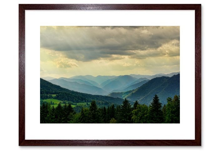 Nature Landscape Mountains Sky Clouds Dramatic 