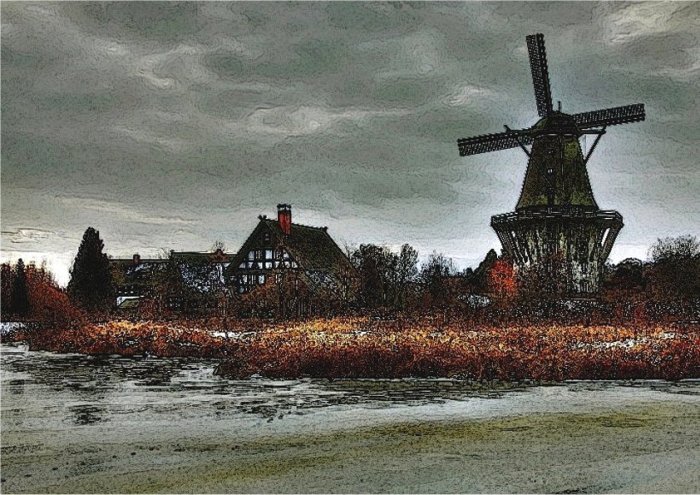 Windmill Art 