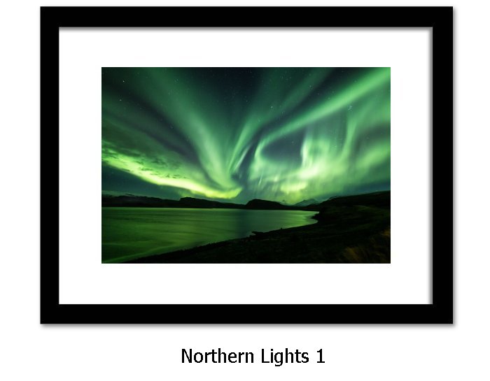 Northern Lights Framed Prints