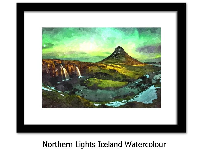 Northern Lights Framed Prints