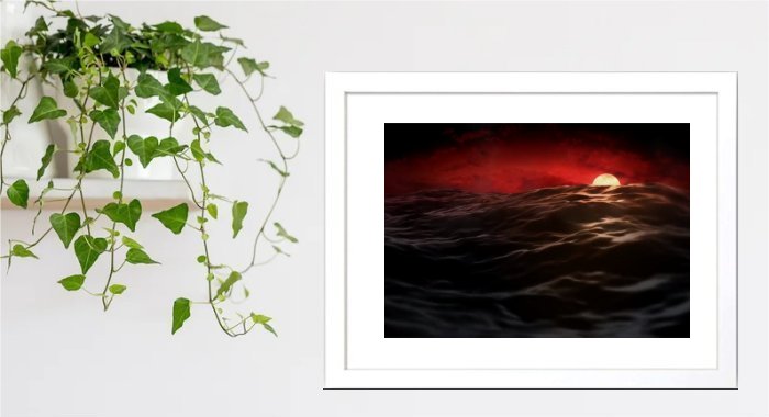 Ocean Sunset Framed Print