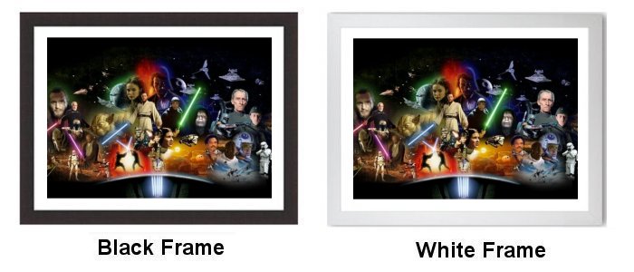 Star Wars posters  Star Wars Framed Prints