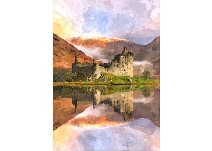 Kilchurn Castle Loch Lomond Framed Print