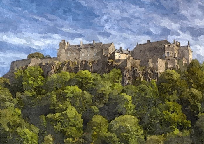 Stirling Castle Framed Print