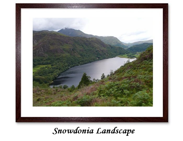 Snowdonia Landscape Framed Print