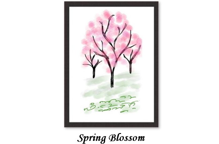 Spring Blossom Framed Prints