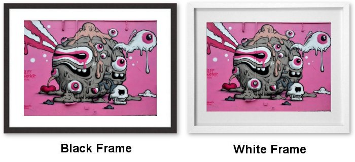 New York Street Art Framed Print