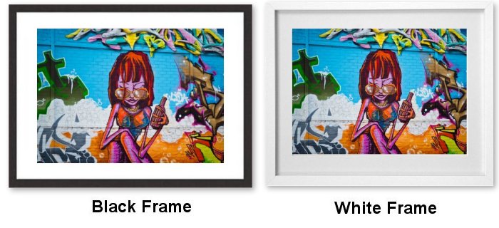 Fresco Facade Art Framed Print