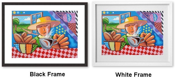 Morning Coffee Framed Print
