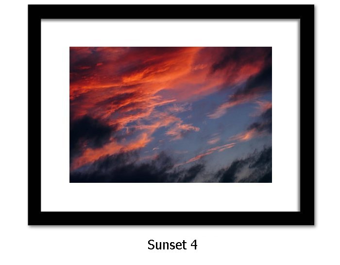 Framed Sunset Art Prints