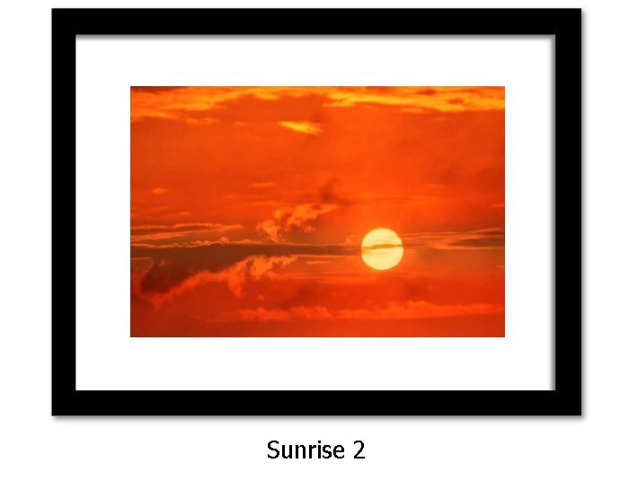 Framed Sunrise Art Prints