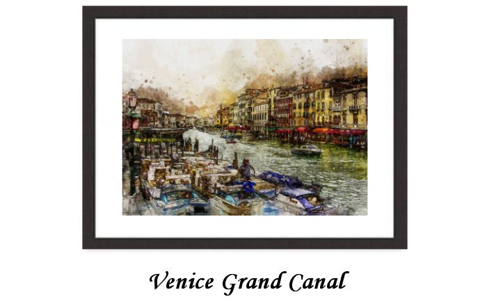 Venice Grand Canal Framed Print