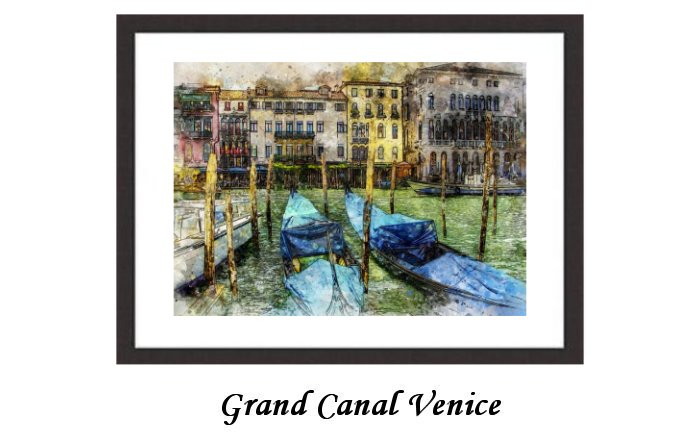 Grand Canal Venice Framed Print