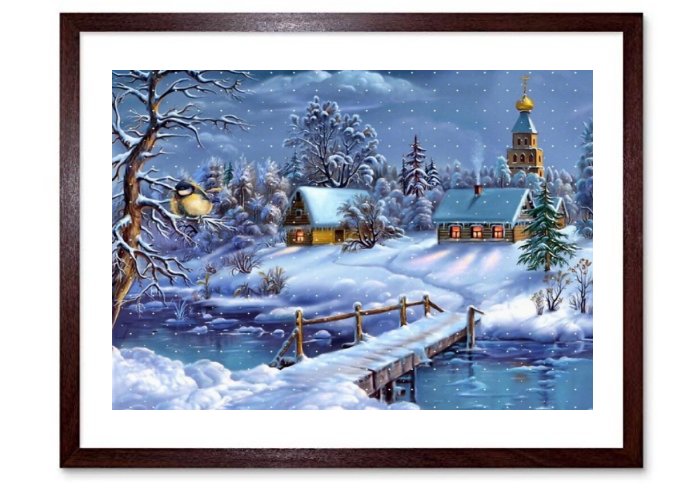 Winter Scenes  Framed Print