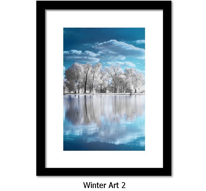Winter Art Framed Print